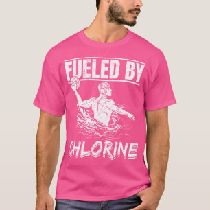 Mit Chlor gespeist - Sonnenwasserpolo T-Shirt