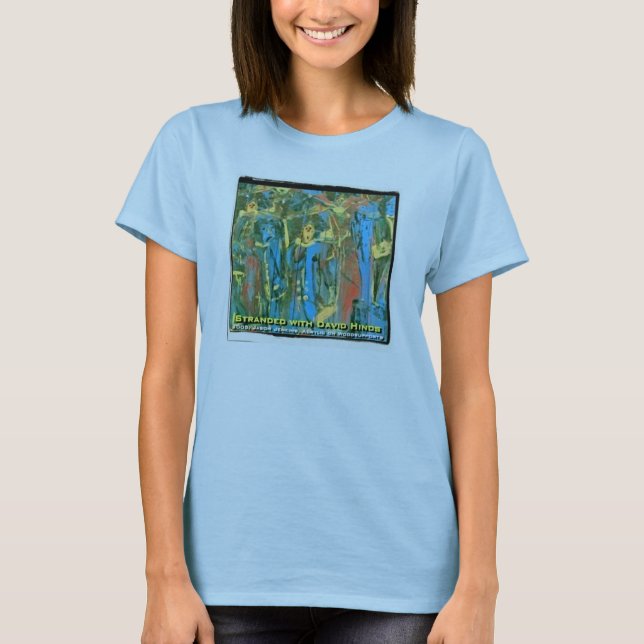 MIT DAVID-HINDERN GESTALTET T-Shirt (Vorderseite)