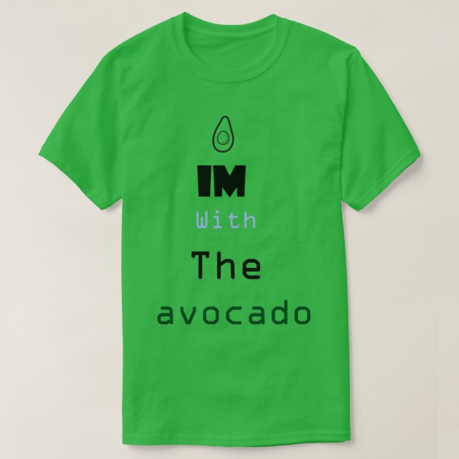 mit dem Avocado 56 T-Shirt (Design vorne)