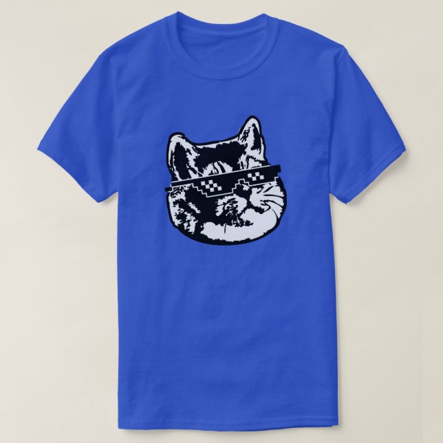 Mit dem Cat Meme Funny Shirt umgehen (Design vorne)
