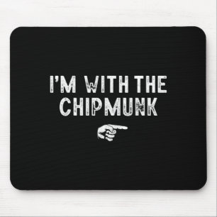 Mit dem Chipmunk passenden faulen Kostüm Halloween Mousepad