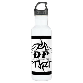 mit dem dunklen Schutz-Logo Trinkflasche