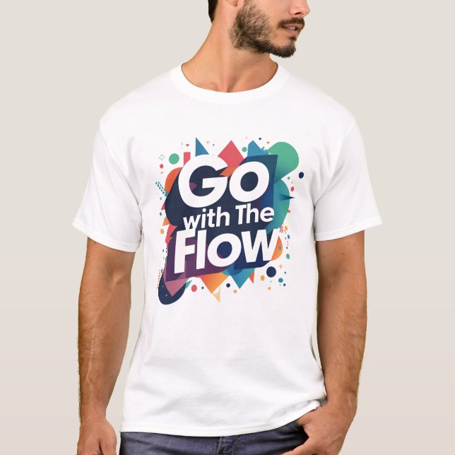 Mit dem Flow-T - Shirt gehen (Vorderseite)
