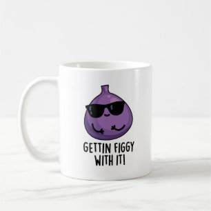Mit dem Funny Fruit Fig Pun Figgy machen Kaffeetasse