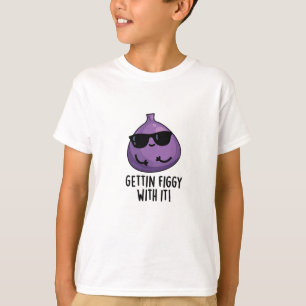 Mit dem Funny Fruit Fig Pun Figgy machen T-Shirt