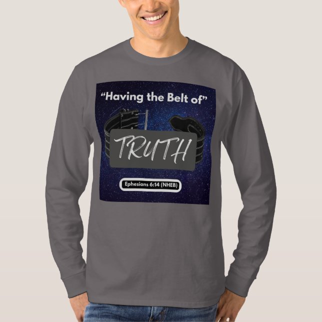 Mit dem Gürtel der Wahrheit - Lange Schlange Med G T-Shirt (Vorderseite)