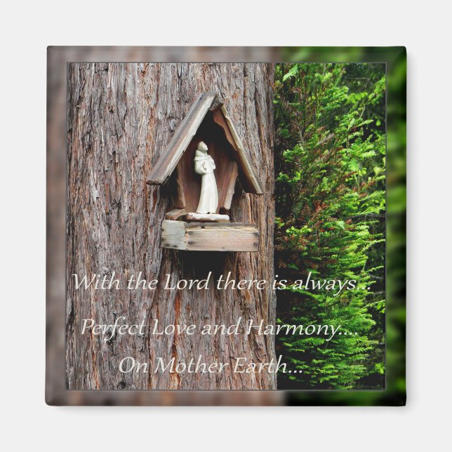 Mit dem Herrn.. Magnet (Vorne)