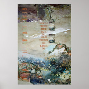 Mit dem Herzplakat sehen Poster