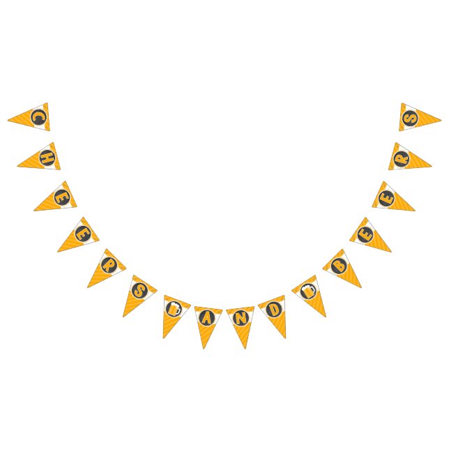 Mit dem Kopfe stoßender Wimpel der Beifall-und Wimpelkette (Alle)