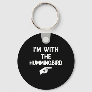 mit dem lustigen Halloween-Matching-Hummingbird Schlüsselanhänger