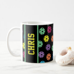 Mit dem Namen Pickleball: mehr Pickleballs auf sch Kaffeetasse