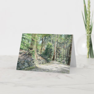 Mit dem Sommer vor mir...  Dankeskarte