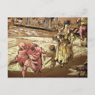 Mit dem Teufel tanzen Postkarte