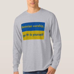 Mit dem ukrainischen Mens langärmeliges Shirt ste