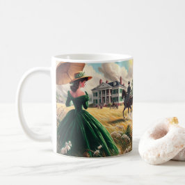 Mit dem Wind verschwinden Kaffeetasse