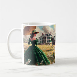 Mit dem Wind verschwinden Kaffeetasse