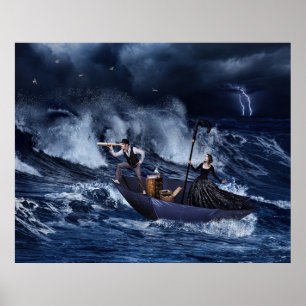 Mit dem Wind verschwinden - Poster