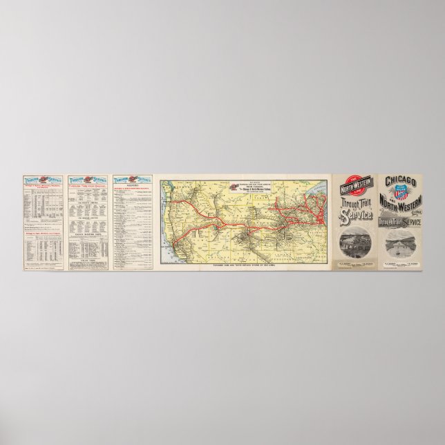 Mit dem Zug ab Chicago Poster (Vorne)