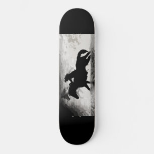 Mit den Geistern laufen - Pferde Skateboard