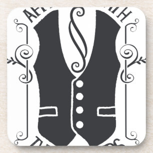 Mit den Stümpern verbunden Getränkeuntersetzer