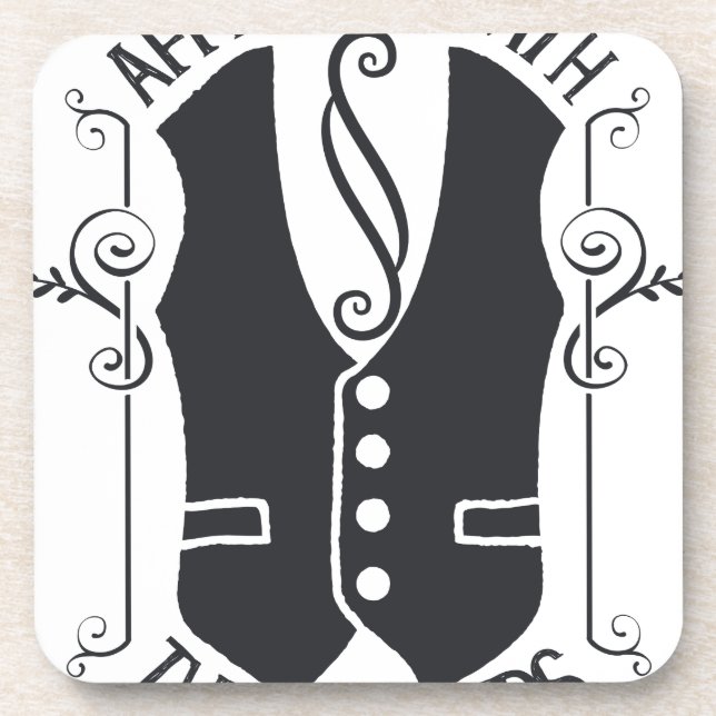 Mit den Stümpern verbunden Getränkeuntersetzer (Vorderseite)