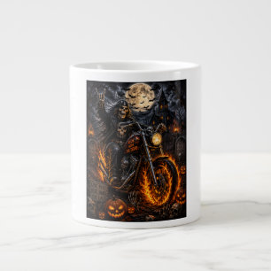 Mit den Toten fahren – Halloween Biker Jumbo-Tasse
