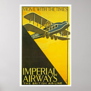 Mit den Zeiten fortfahren Poster