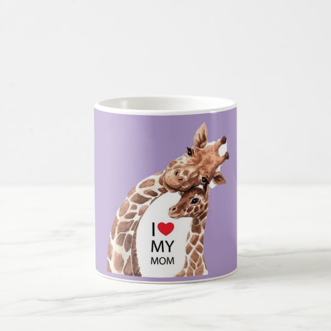 MIT DER BESTEN MAMA GESTALTET KAFFEETASSE (Mittel)