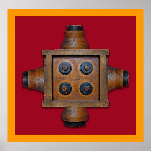 Mit der Cross-1-Print Poster (Vorne)