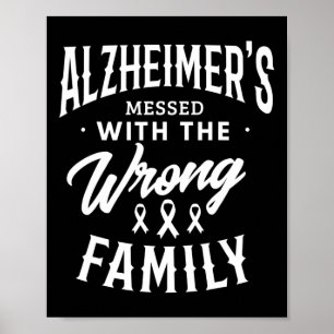 Mit der falschen Familie angelegt Heimer-Krankheit Poster