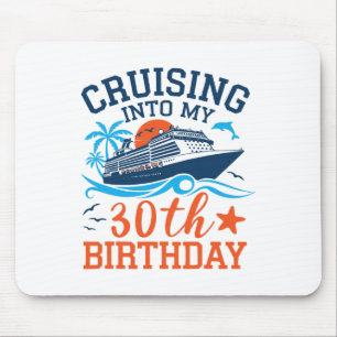 Mit der Familie auf Kreuzfahrt zu meinem 30. Gebur Mousepad
