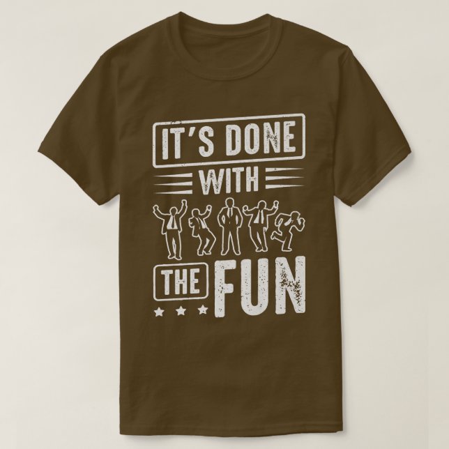 Mit der Fun Bachelor Party 910 machen T-Shirt (Design vorne)