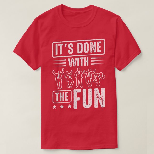 Mit der Fun Bachelor Party 913 machen T-Shirt (Design vorne)