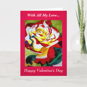 Mit der gesamten Valentinstag-Karte meiner Liebe Feiertagskarte