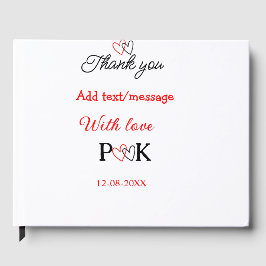 Mit der Liebe fügen Sie ein paar Namen Buchstaben  Gästebuch