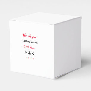 Mit der Liebe fügen Sie ein paar Namen Buchstaben  Geschenkschachtel