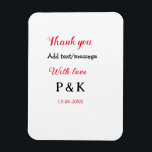 Mit der Liebe fügen Sie ein paar Namen Buchstaben  Magnet<br><div class="desc">Gestaltung</div>