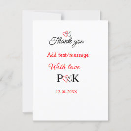 Mit der Liebe fügen Sie ein paar Namen Buchstaben  Postkarte