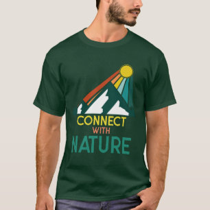 Mit der Natur verbinden - Sommer. T-Shirt