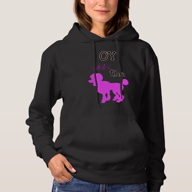 Mit der Poodle Edition 3 Hoodie (Vorderseite)