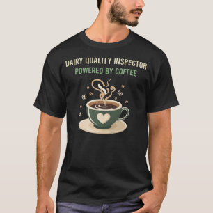 Mit der Qualitätskontrolle für Kaffee und Milcherz T-Shirt