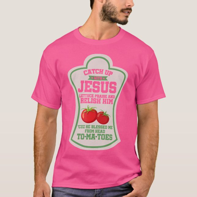 Mit der Religion des Christlichen Glaubens einhole T-Shirt (Vorderseite)