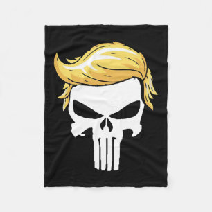 Mit der Unterstützung von Iconic Trump-Haar Fleecedecke