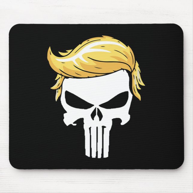 Mit der Unterstützung von Iconic Trump-Haar Mousepad (Vorne)