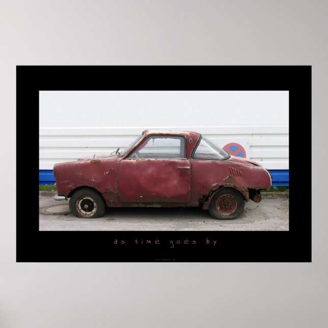 mit der Zeit Poster (Vorne)