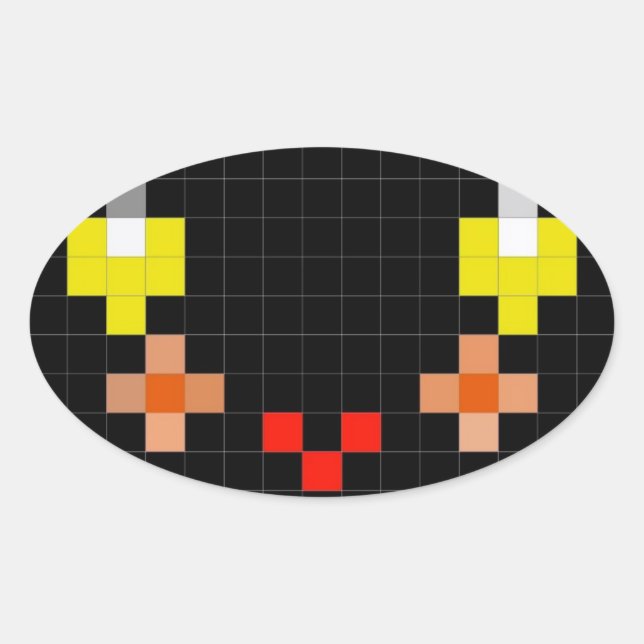 Mit diesem Aufkleber mit Lächeln ein Lächeln hinzu (Vorderseite)