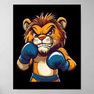Mit diesem Coolen Lion Boxer Loo kommt Fierce vorb Poster