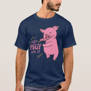 Mit diesem lustigen und Niedlichen Schweinefleisch T-Shirt