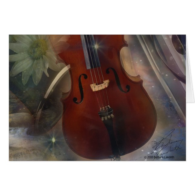 Mit diesem schönen musikalischen Design einen Akko (Vorderseite (Horizontal))