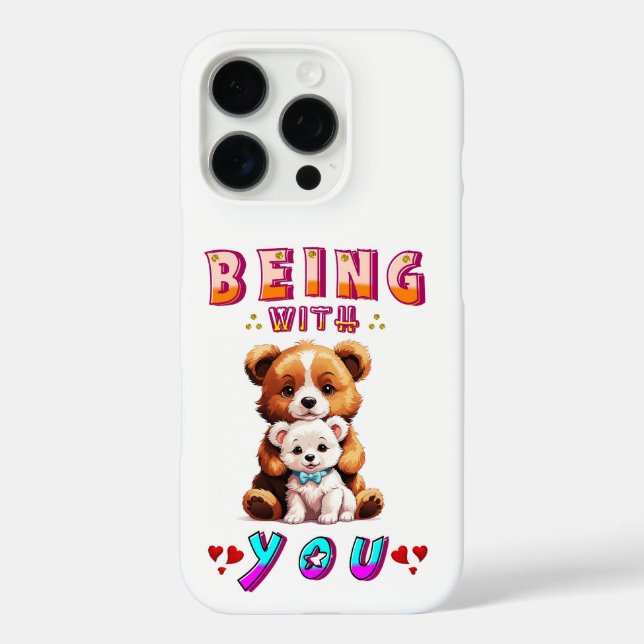 Mit dir sein Case-Mate iPhone hülle (Rückseite)
